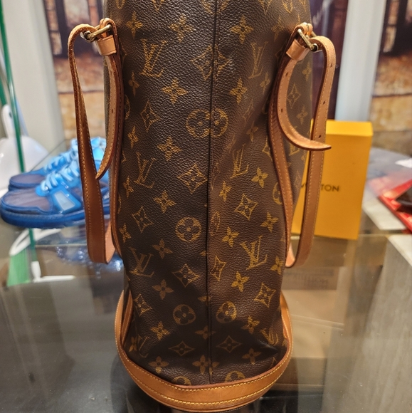 LOUIS VUITTON Bucket GM Shoulder Tote Bag SP0928 France Vintage - Picture 5 of 12